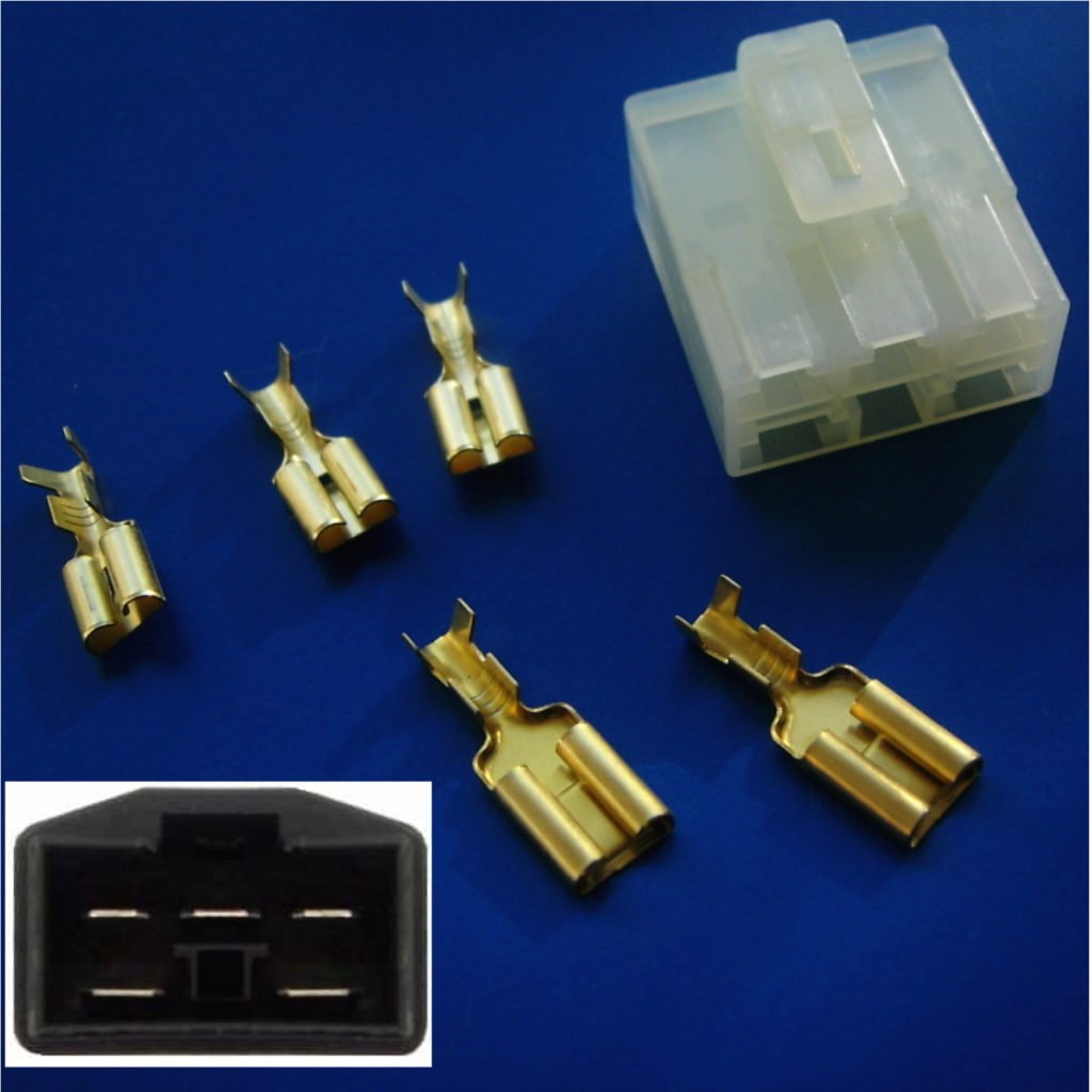 5 Pin Honda Type Regulator Rectifier Plug - Rex's Speed Shop