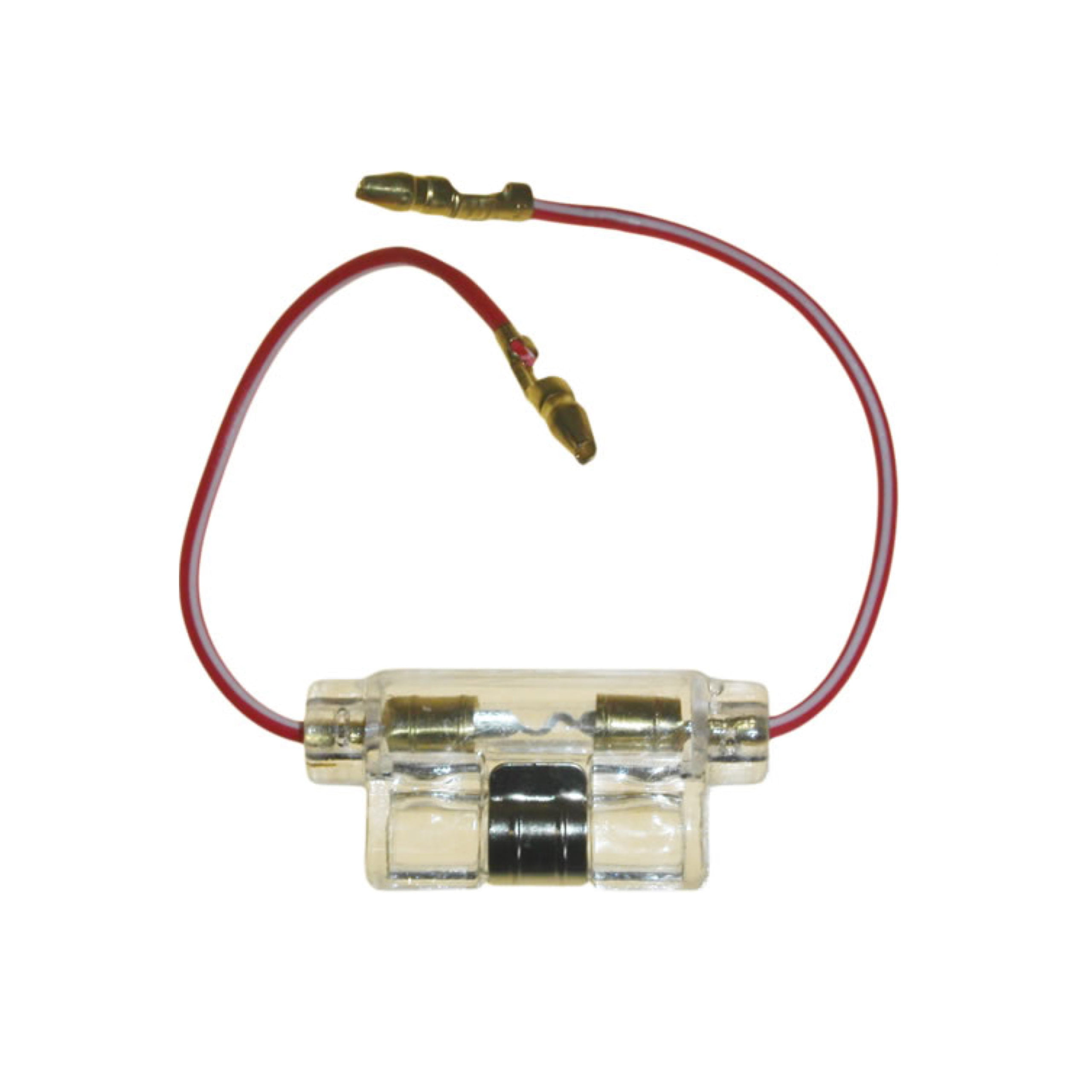 thumbnail image 2 of Motorcycle/Scooter Glass Fuse Holder - For 25mm Or 30mm Long Fuses, Aftermarket | Electrical Fuse Holder 2 of 12