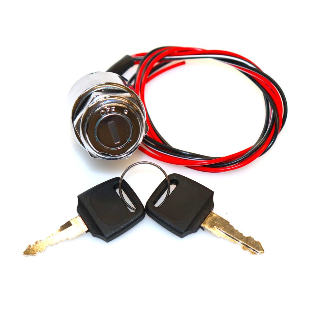 Chrome Ignition Switch 2 Position Rex's Speed Shop