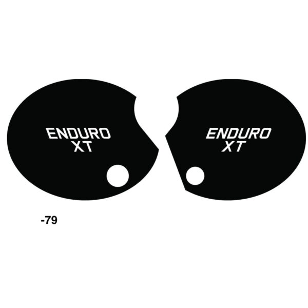 Replacement XT500 side panel cover decal