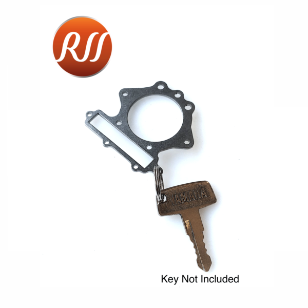 Stainless steel key ring in the shape of xt500 cyclinder head gasket